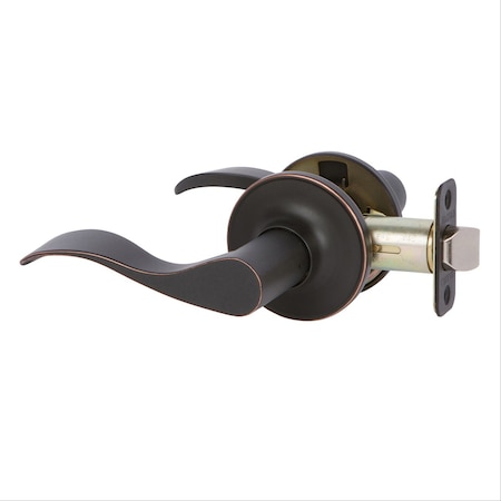 Delaney Hardware Callan Bennett Edged Oil Rubbed Bronze Hall/Closet Door Handle BN5017R